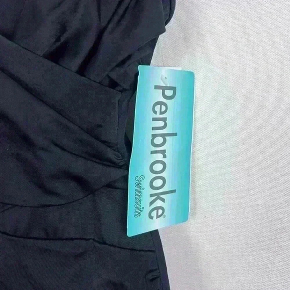 Penbrooke Chlorine Resistant One‎ Piece Black Size Small Swim Suit - Picture 4 of 12